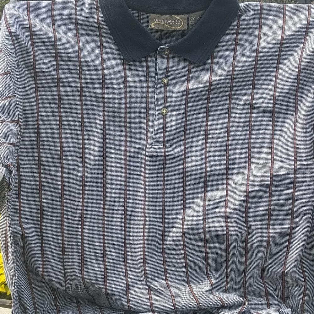Mens Golf Shirt Trademark Sportswear 2x